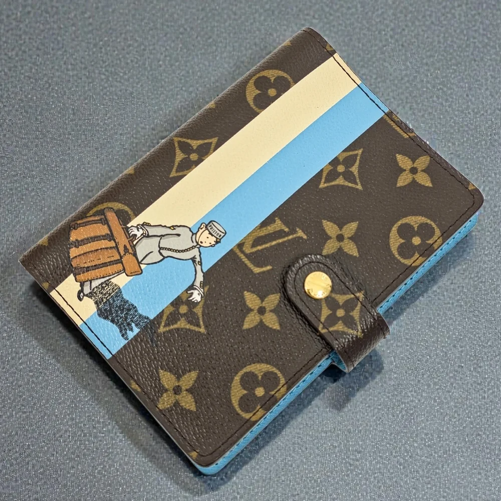 Louis Vuitton Limited Edition Monogram Groom Agenda PM Blue - Picture 8 of 8